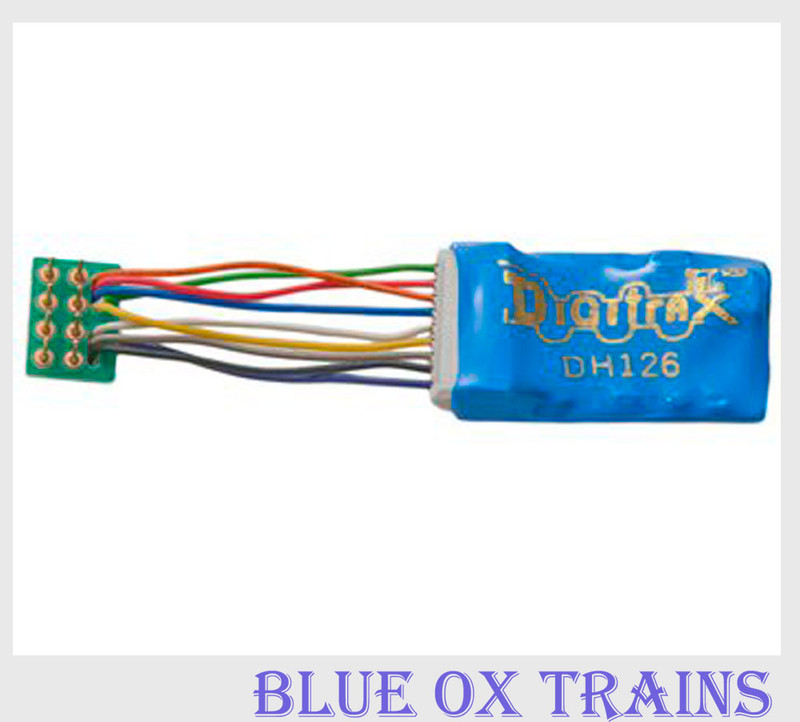 Digitrax DH126PS 1.5 Amp Economy Plug N Play DCC Decoder HO Scale