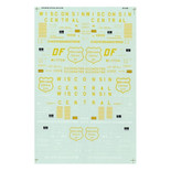 Microscale Decal 87-546 Wisconsin Central WC Box Cars HO Scale