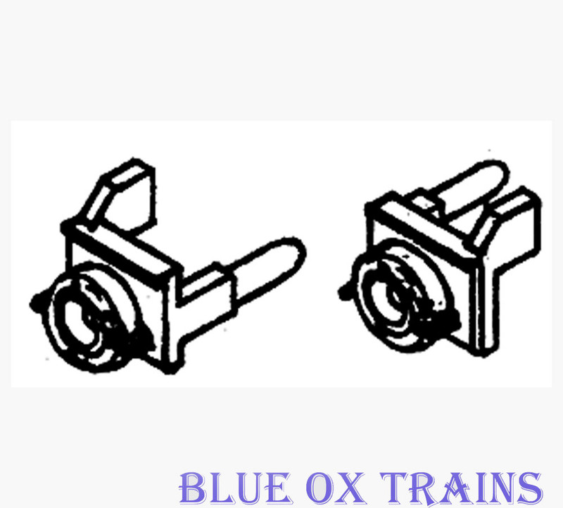 Details West 229 Ditch Lights GE-Style w/Lens (Pilot End Mount) pkg(2) Ho Scale