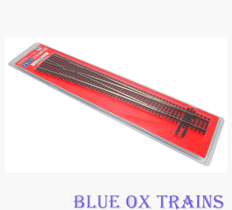 Peco SL8382 Left Hand Turnout Code 83 #8 Streamline Insulfrog HO Scale