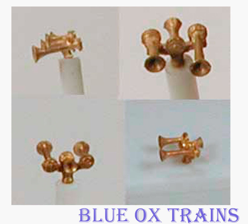 Cal Scale 613 Airhorn Nathan Nathan K3HR3 Air Horn (Brass Castings) Ho Scale