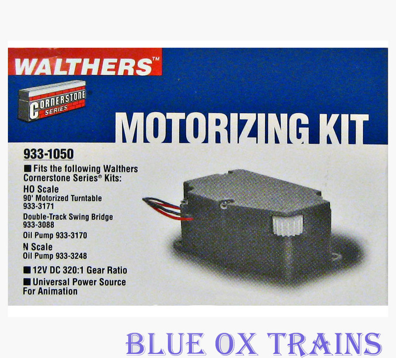 WALTHERS 933-1050 HO/N Turntable - Oil Pump - Bridge Motor Motorizing Kit