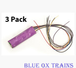 Soundtraxx 829110 SoundCar Sound Car Decoder 3 Pack
