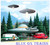 Busch 1010 HO UFO Flying Saucer - Kit With Working Lights & 5 Alien Figures
