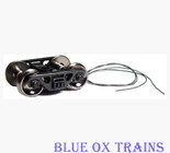 Ring Engineering PPT-36-T Roller Bearing 36" Wheels Truck w/Built-In Electrical Power Pick up HO Scale
