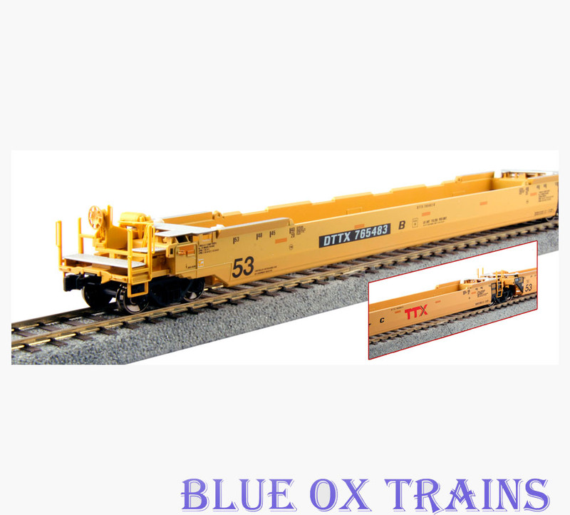 Kato 30-9041 HO Gunderson MAXI-IV Double Stack Well Car Set 765483 - TTX