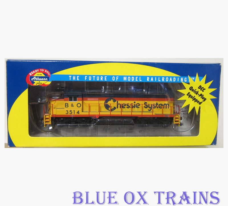 (Pre-Owned) Athearn RTR EMD GP35 Diesel Locomotive Chessie System B&O 3514 HO Scale