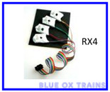 DIGITRAX RX4 4-ZoneTransponding Receiver Add-on for BDL Series Detectors 