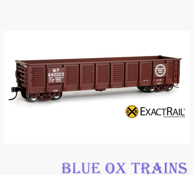 EXACTRAIL 1211-1 Missouri Pacific Gunderson 2420 Gondola MP 640203 HO Scale EX-1211-1