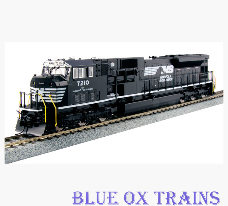 Kato HO 37-6374-LS Norfolk Southern SD80MAC NS 7210 With ESU Sound & DCC HO Scale 