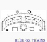 American Model Builders AMB 222 E & F Cab Unit Sun Shades pkg(4) HO Scale