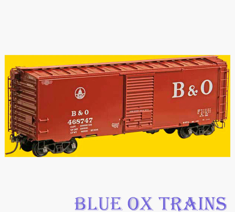 Kadee 4527 K106 HO Baltimore & Ohio 40' PS-1 Boxcar B&O 468747 