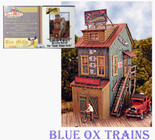 Bar Mills 1140 HO Chalky White's Billard/Pool Hall Laser-Cut Wood Kit