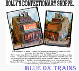 Bar Mills 1240 HO Dolly's Confectionery Shoppe Laser-Cut Wood Kit