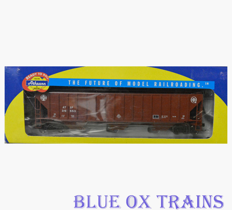 Athearn #7153 HO Scale Santa Fe 54' PS Covered Hopper ATSF 315553   