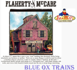 Bar Mills 1340 HO Scale Flaherty & McCabe Laser-Cut Craftsman Kit