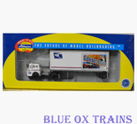 Athearn USPS Connecticut State Ford C Tractor Truck & 28' Trailer HO Scale
