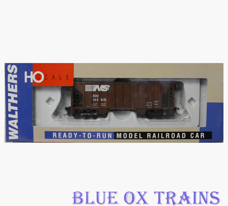 Walthers 932-4401 HO Norfolk Southern Greenville 100-Ton 2-Bay Hopper NS 103515