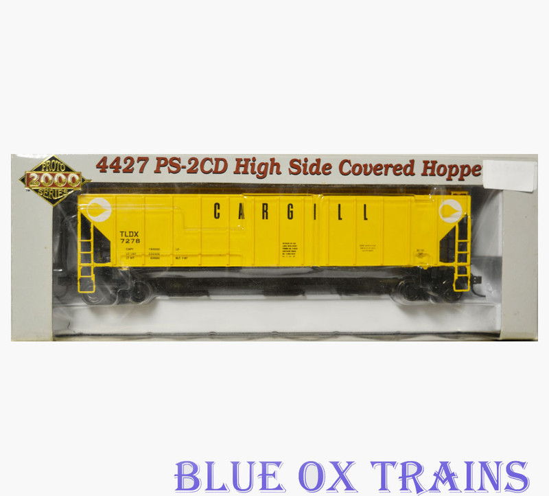 Proto 2000 21326 Cargill 4427 PS2-CD High Side Covered Hopper TLDX 7278 HO Scale