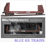 Walthers Proto 920-104515 Norfolk Southern 50' Sieco Pulpwood Flat Car NS 111326 HO Scale 