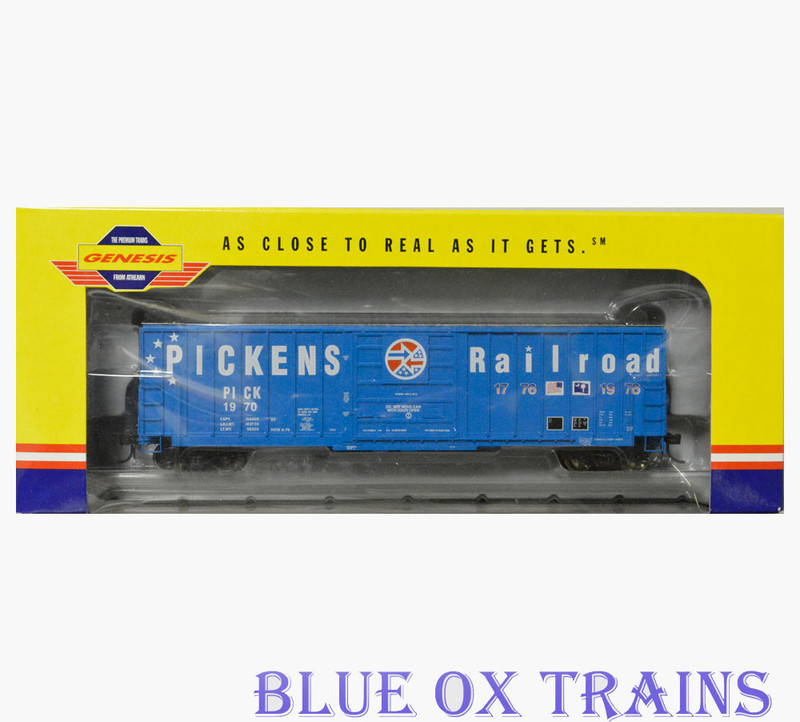 Athearn Genesis R31 G4232 Pickens Railroad 50' Sieco Box Car PICK 1970 HO Scale