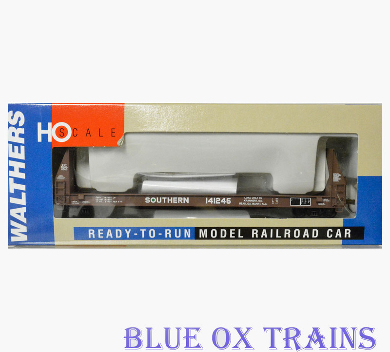 Walthers 932-5785 Southern 50' Sieco Pulpwood Flat Car SOU 141245 Ho Scale