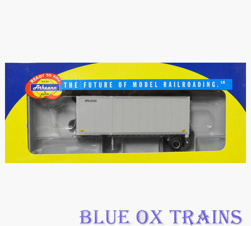 Athearn 91122 R88 United Parcel Service UPSU 28' Container & Chassis HO Scale