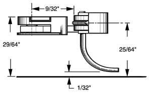 Kadee #37 30-Series Coupler medium (9/32") underset shank 2 Pair Ho Scale
