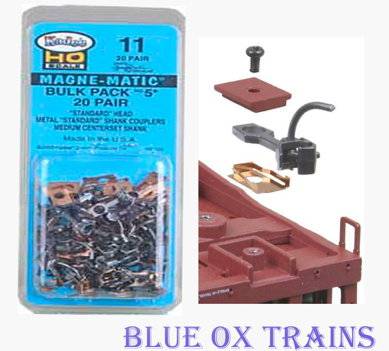 Kadee #11 20 Pair Bulk Pack of No. 5 Couplers HO Scale