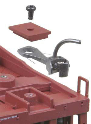 Copy of Kadee 145 WHISKER® Metal Coupler Short (1/4") Overset Shank 