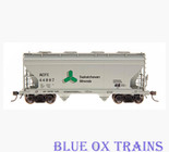 InterMountain 46515-02 R95 Saskatchewan Minerals ACF Centerflow 2 Bay Hopper SACFX 44763 Ho Scale