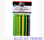 Creations Unlimited 1400 Microbrush Assorted Paint Brush Applicator 40 pack