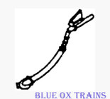 Details West 267 Locomotive Air Hose w/Bracket