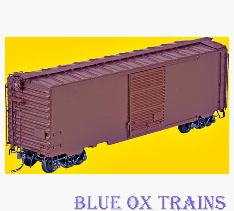 KADEE 5200 K51 HO 40' PS-1 Painted Undecorated Boxcar Red