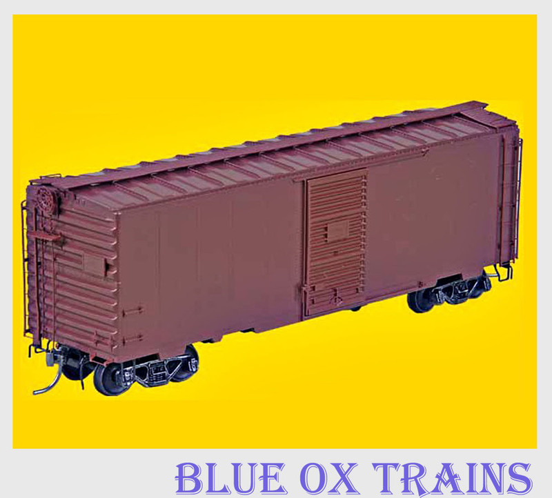 KADEE 4000 K36 40' PS-1 UNDECORATED BOXCAR RED 6' DOOR HO Scale