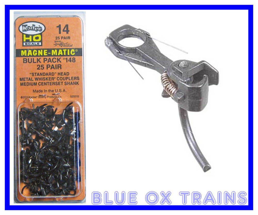 Kadee No 115 Whisker Log Car Couplers 2 Pairs