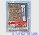 Bar-Mills 32 HO Scale 1-Kit Modular Structure Laser Cut Wood Kit
