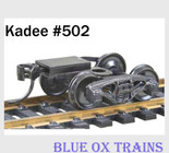 Kadee 502 HO Scale Bettendorf Double Truss Freight Trucks 