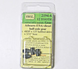 NWSL HO #2194-6 (4) ATHEARN /PROTO 2000 /LL DRIVE GEARS