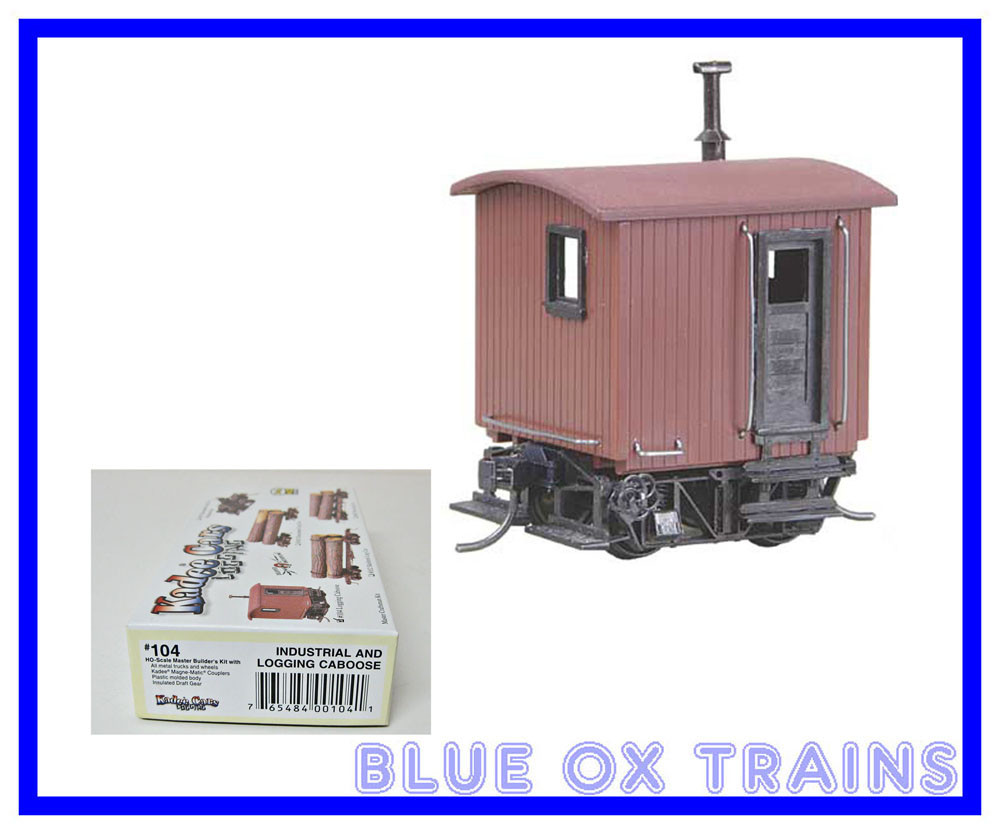 HO KIT Logging Caboose Kadee