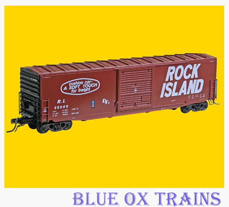 KADEE 6353 K60 50' PS-1 Boxcar Rock Island RI 35009 HO Scale