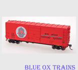 Intermountain 45477-01 R129 Ho Scale Ann Arbor Ferry In The Fog 40' PS-1 SD Box Car AA 1210