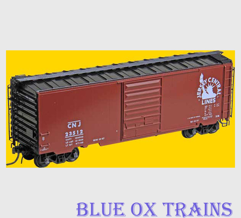 Kadee 5304 K53 HO Scale 40' PS-1 Boxcar Central Of New Jersey CNJ 23512