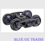  Kadee 580 HO Bettendorf AAR Caboose Trucks 33" Smooth Back Wheels