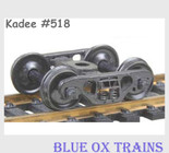 KADEE 518 HO Scale Barber S-2 70 Ton Roller Bearing Freight Car Trucks 