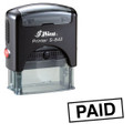 Shiny Self-Inking Rubber Stamp (38mm x 14mm)