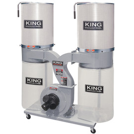 King Canada KC-4045C/KDCF-3500 - 2,280 CFM / 3 HP dust collector with canister filter