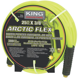 King Canada K-2538H - 3/8 x 25 ft. Hybrid industrial air hose