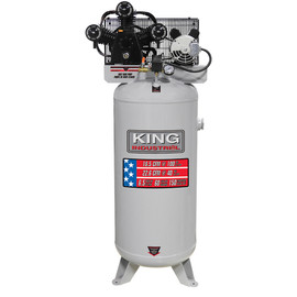 King Canada KC-5160V2 - High output 6.5 peak HP 60 Gallon air compressor - 18.5 CFM@ 100PSI