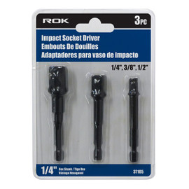 Samona/ROK -  impact socket driver 3pc - 37105